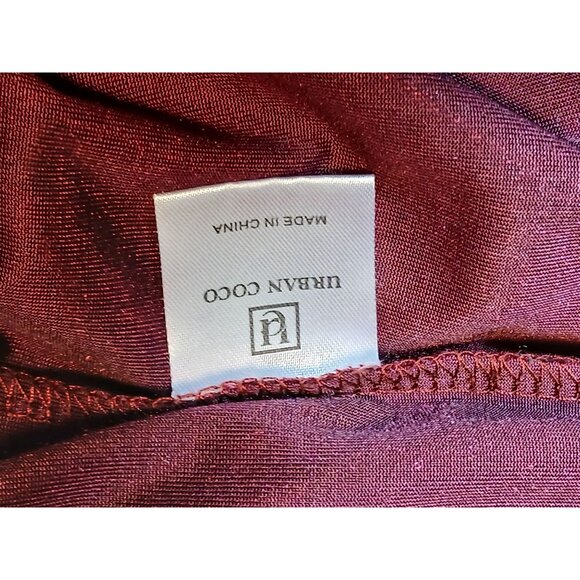 Y2K 2000s Crushed Velvet Top Raglan Sleeve Whimsygoth Grunge Womens Large Blouse - Picture 6 of 7